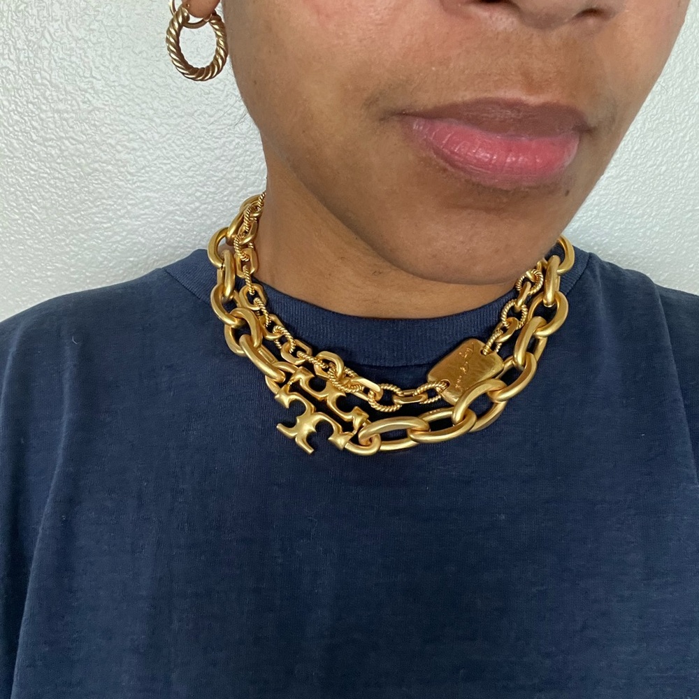 Tory Burch Gold Necklace